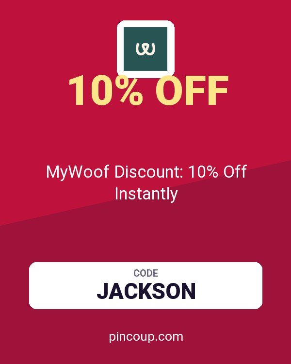 MyWoof Discount: 10% Off Instantly