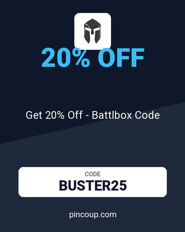 Get 20% Off - Battlbox Code