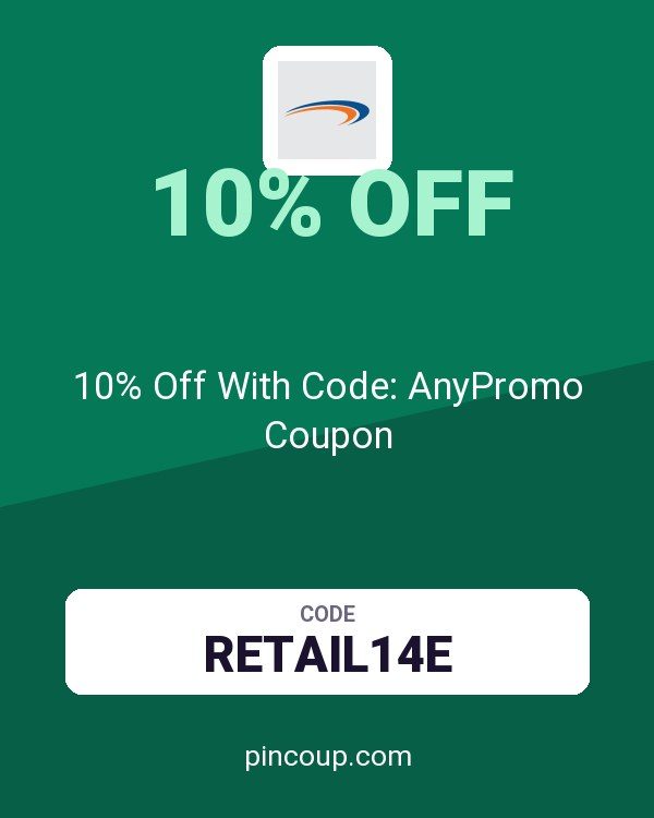10% Off With Code: AnyPromo Coupon