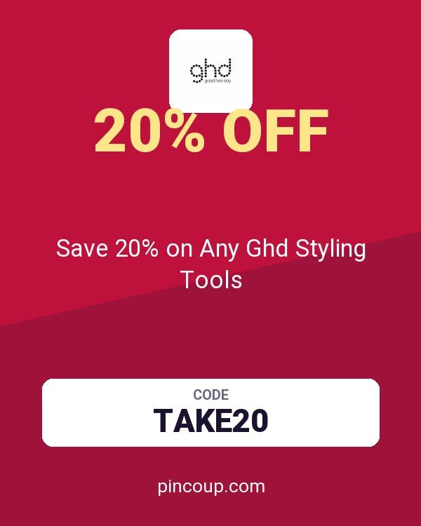 Save 20% on Any Ghd Styling Tools