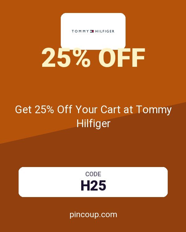 Get 25% Off Your Cart at Tommy Hilfiger