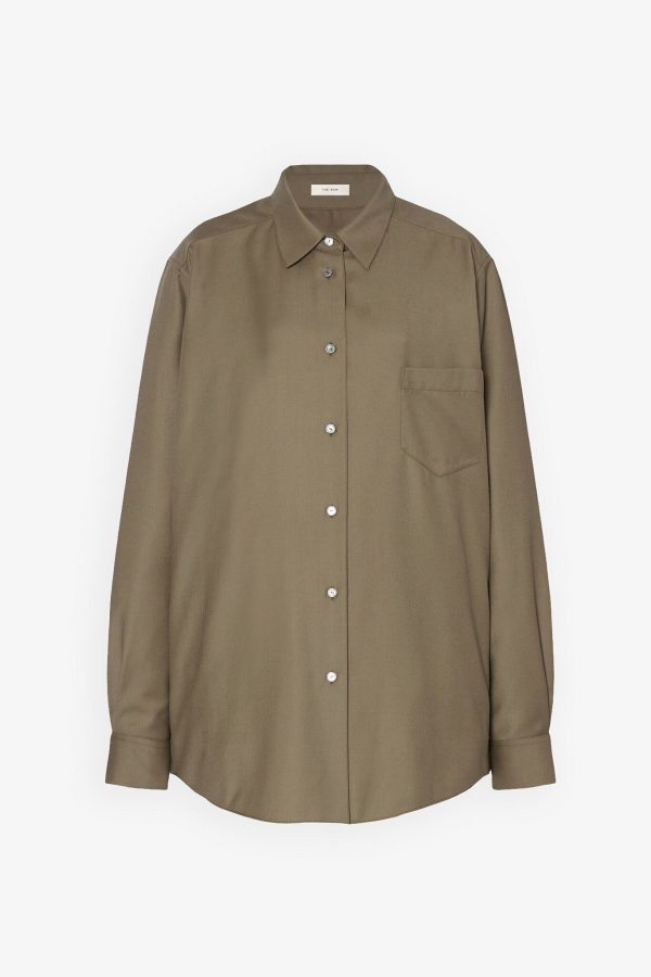 Pino wool flannel shirt at Savannah's