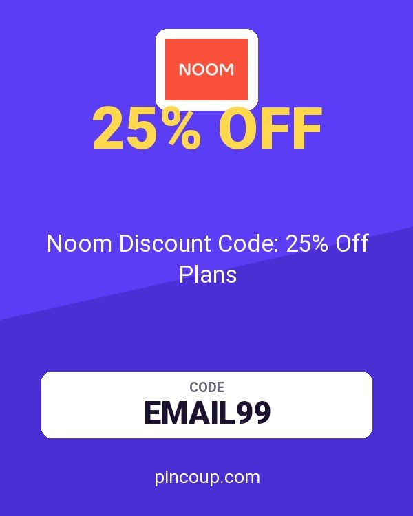 Noom Discount Code: 25% Off Plans