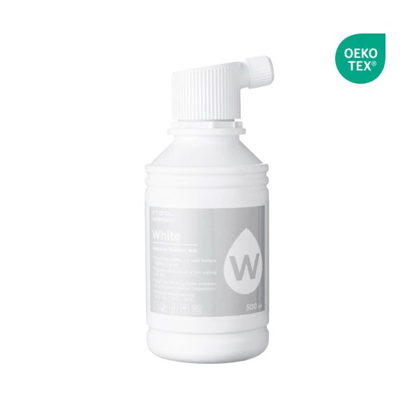 500ml Apparel Printer Ink - White at xTool