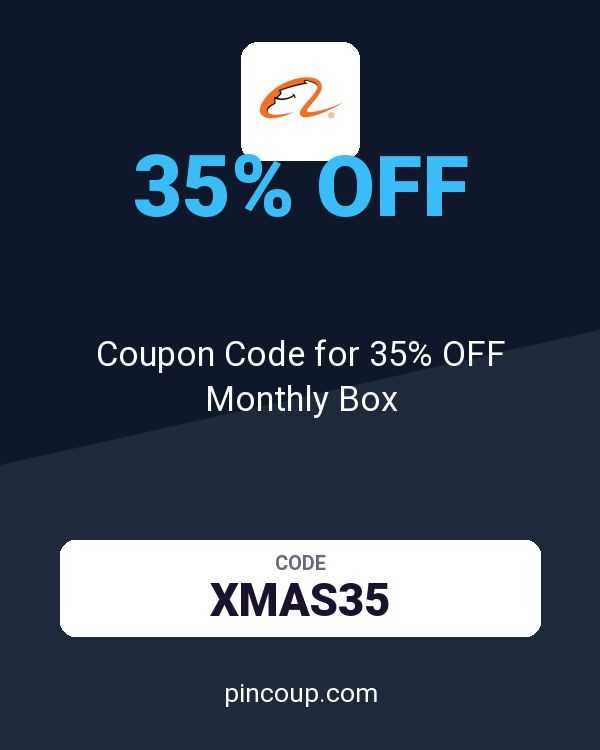Alibaba: Coupon Code for 35% OFF Monthly Box