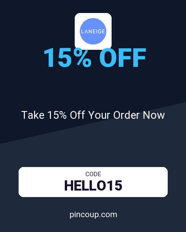 Laneige coupon: Take 15% Off Your Order Now