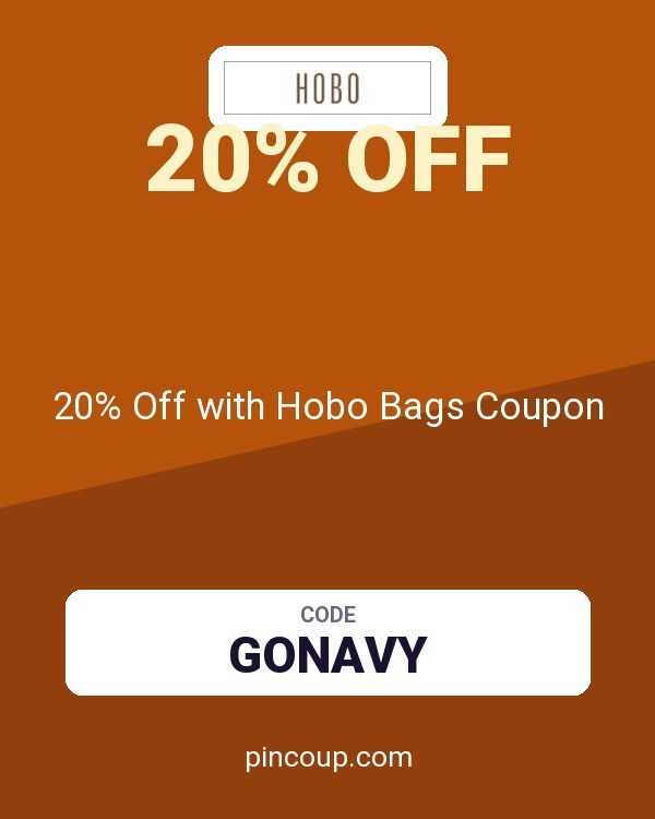 20% Off with Hobo Bags Coupon