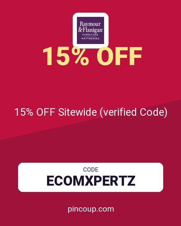 Raymour & Flanigan coupon: 15% OFF Sitewide (verified Code)