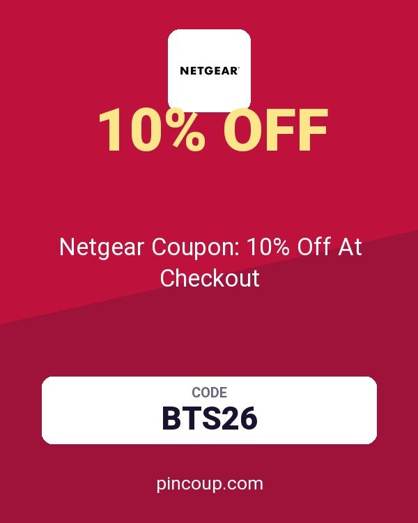 Netgear FR: Netgear Coupon: 10% Off At Checkout
