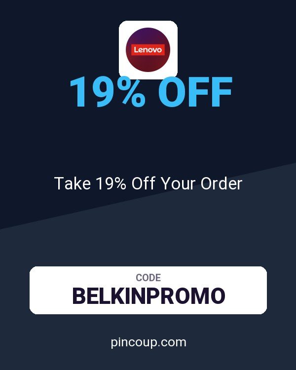 Lenovo Peru coupon: Take 19% Off Your Order