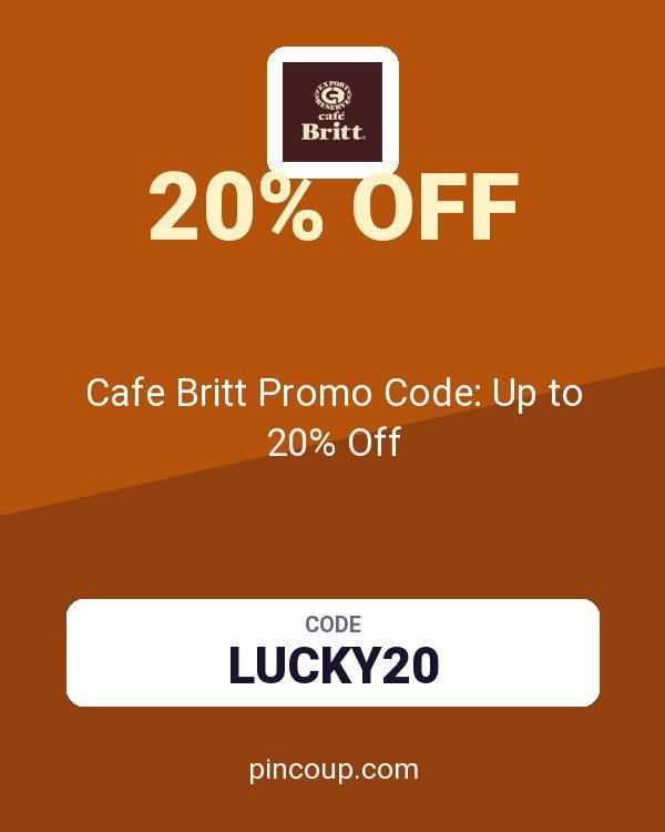 Cafe Britt Promo Code: Up to 20% Off