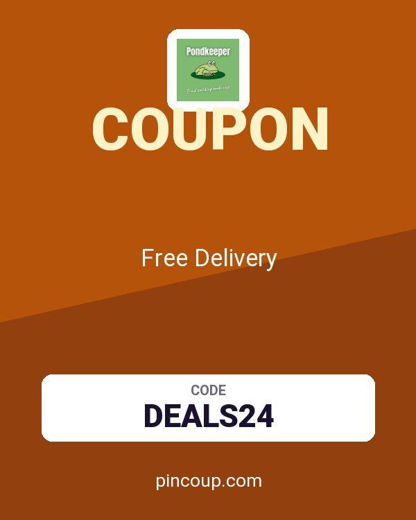 Pondkeeper coupon: Free Delivery