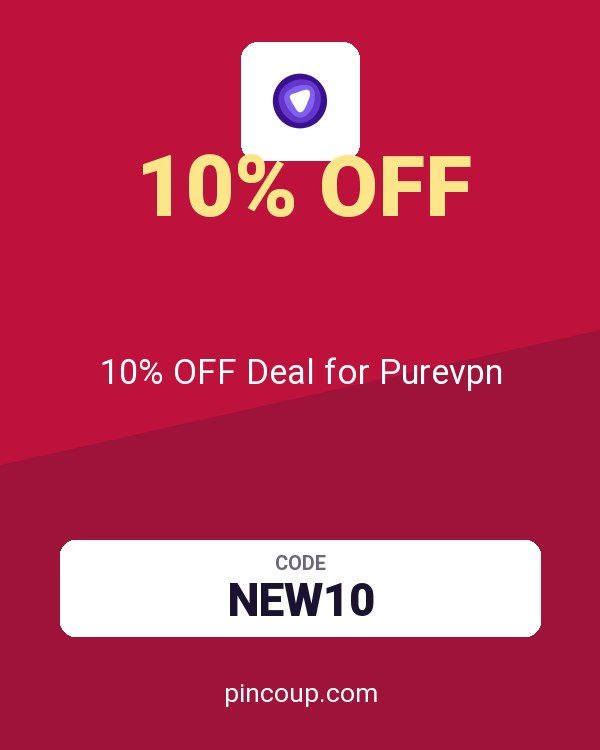 10% OFF Deal for Purevpn