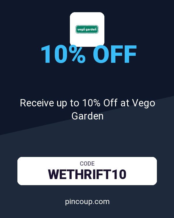 Receive up to 10% Off at Vego Garden