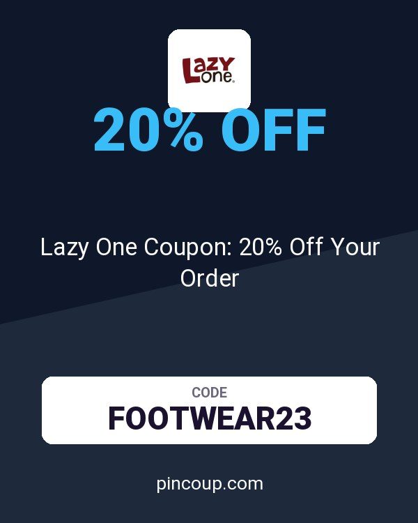 Lazy One Coupon: 20% Off Your Order