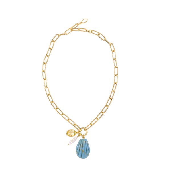 Natalia Charm Necklace at Mignonne Gavigan