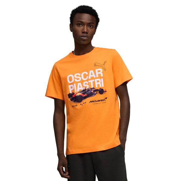 McLaren Oscar Piastri Driver T-Shirt - Papaya - Unisex at F1 Store