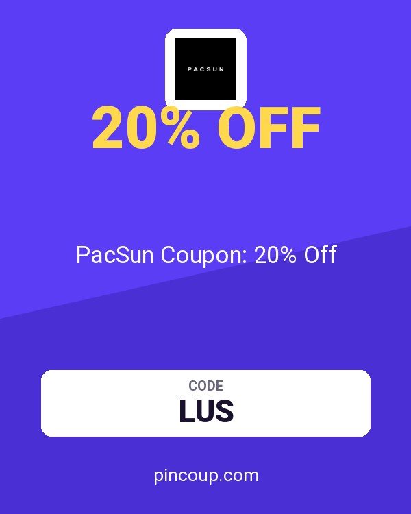 PacSun Coupon: 20% Off