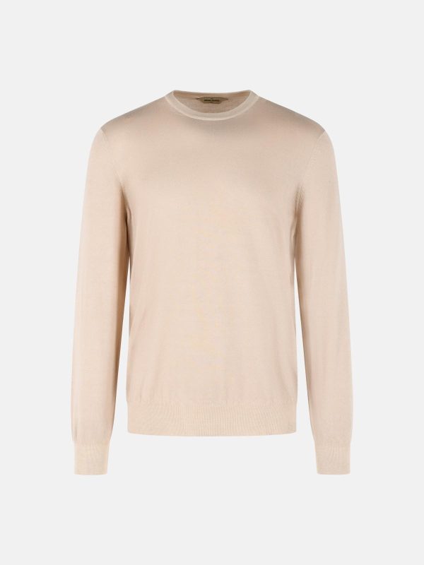 GRAN SASSO Beige Cashmere Sweater at VALICO