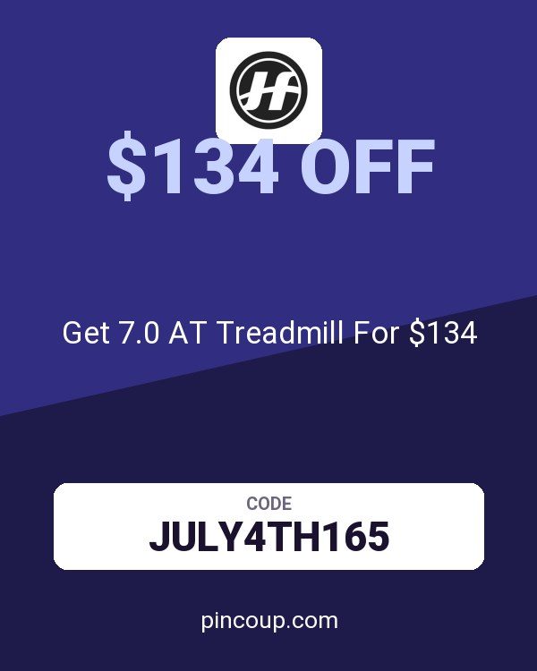Horizon Fitness coupon: Get 7.0 AT Treadmill For $134