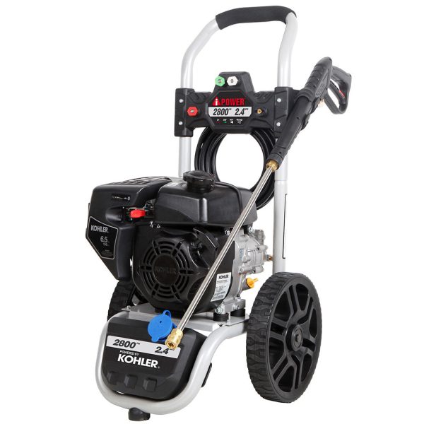 2800 PSI Gas Pressure Washer with Kohler Engine, Portable Power Washer for Cars, Driveways, Patios & Home Cleaning - PWF2800KH at AiPower