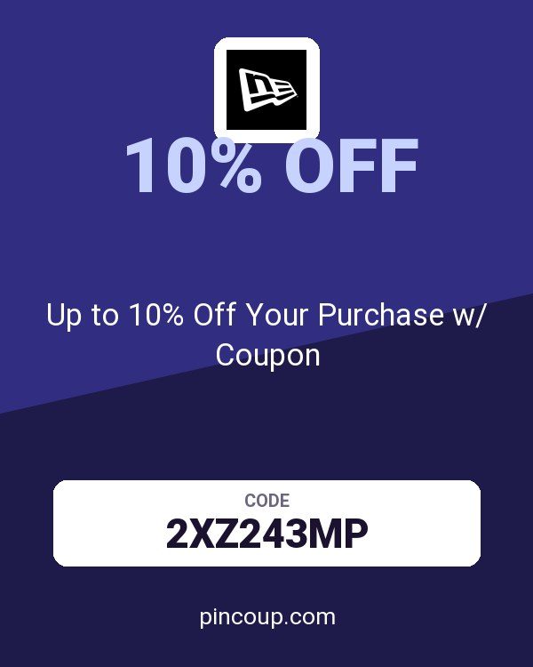 New Era: Up to 10% Off Your Purchase w/ Coupon