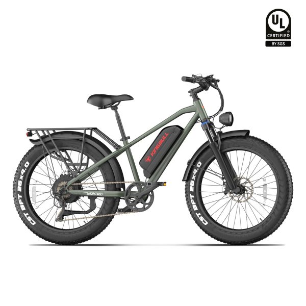 Kingbull Hunter 2.0S | Mountain Fat Tire Electric Bike - Hunter Green / Ebike Only at Kingbull Electric Bikes