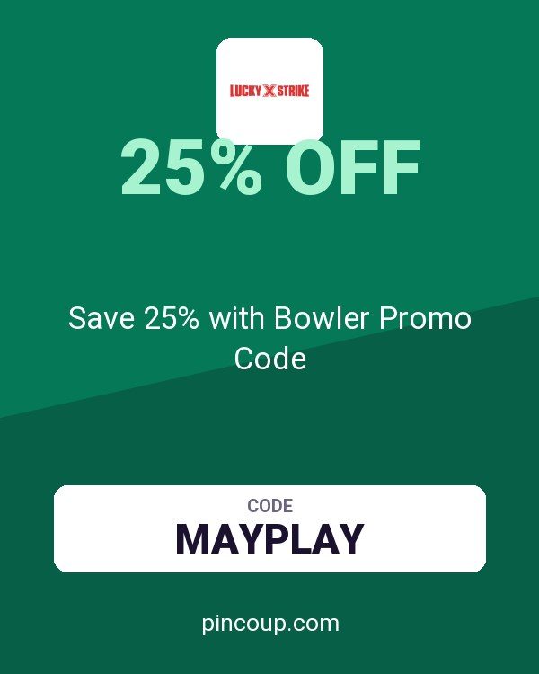 Lucky Strike coupon: Save 25% with Bowler Promo Code