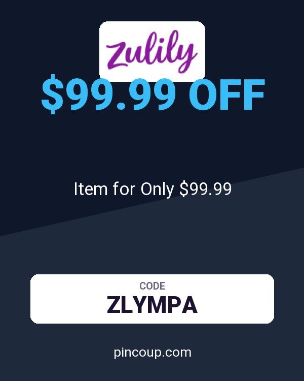 Zulily coupon: Item for Only $99.99