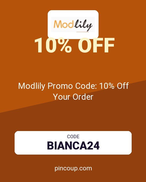 Modlily Promo Code: 10% Off Your Order