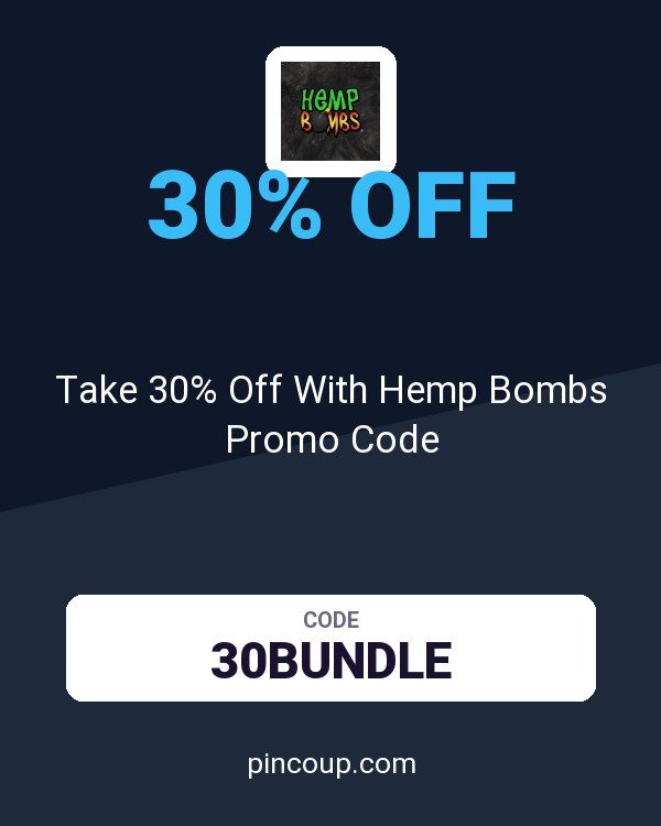 Take 30% Off With Hemp Bombs Promo Code
