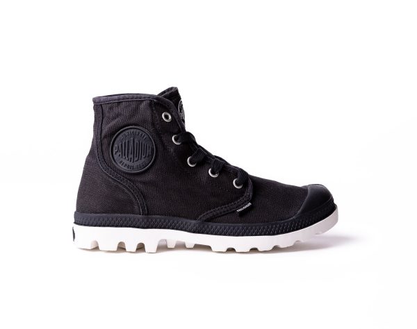 Palladiumboots Womens Pampa Hi Black/marshmallow High Top Boot