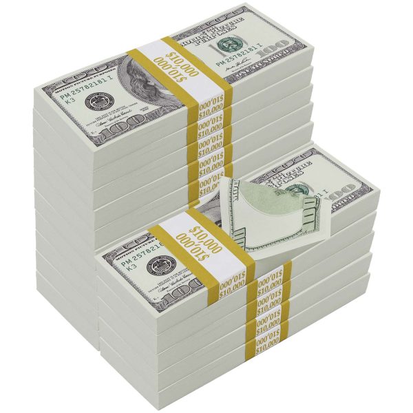 $150,000 Full Print 2000 Series Stacks at Prop Money Inc.