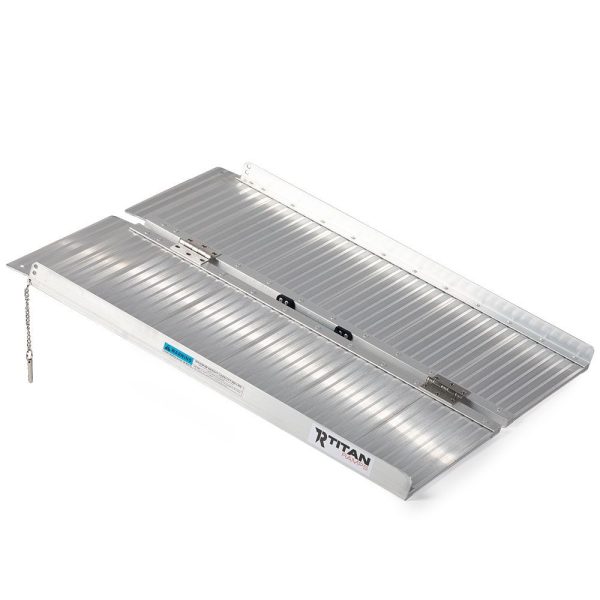 3' Single Fold 600 lb. Capacity Wheelchair Ramp by Titan Ramps - Aluminum Portable Wheelchair Ramps 321300 at Discount Ramps
