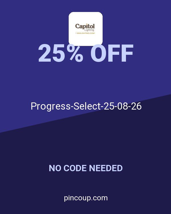 1-800Lighting coupon: Progress-Select-25-08-26