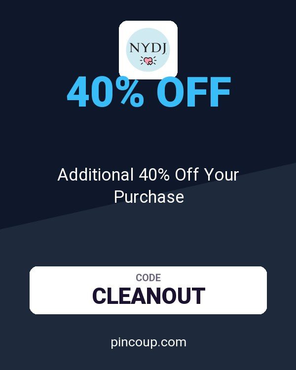 NYDJ coupon: Additional 40% Off Your Purchase