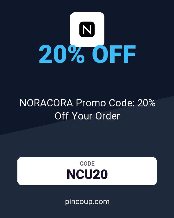 NORACORA Promo Code: 20% Off Your Order