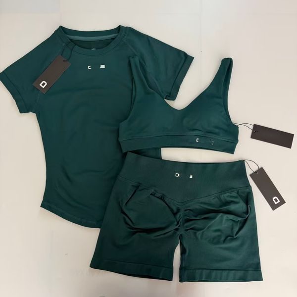 Short Alternative Candy Color Three-Section Waist Hip-Lifting Seamless Low-Waist Three-Quarter Leggings Pants Fiess Yoga Shorts at DHgate