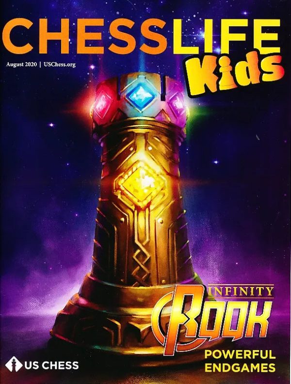 CLEARANCE - Chess Life For Kids Magazine - August 2020 Issue at House of Staunton