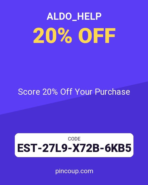 ALDO_Help coupon: Score 20% Off Your Purchase