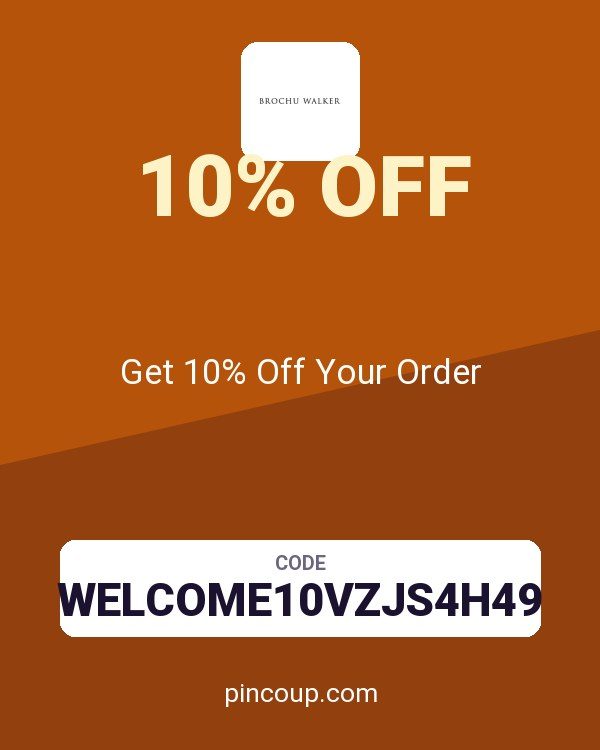 Brochu Walker coupon: Get 10% Off Your Order