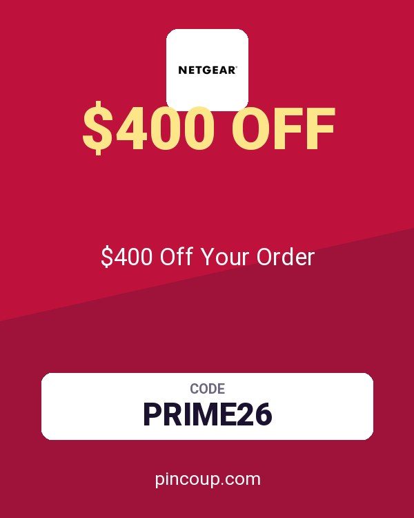 Netgear FR coupon: $400 Off Your Order