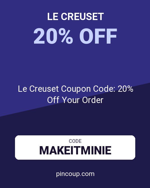 Le Creuset Coupon Code: 20% Off Your Order