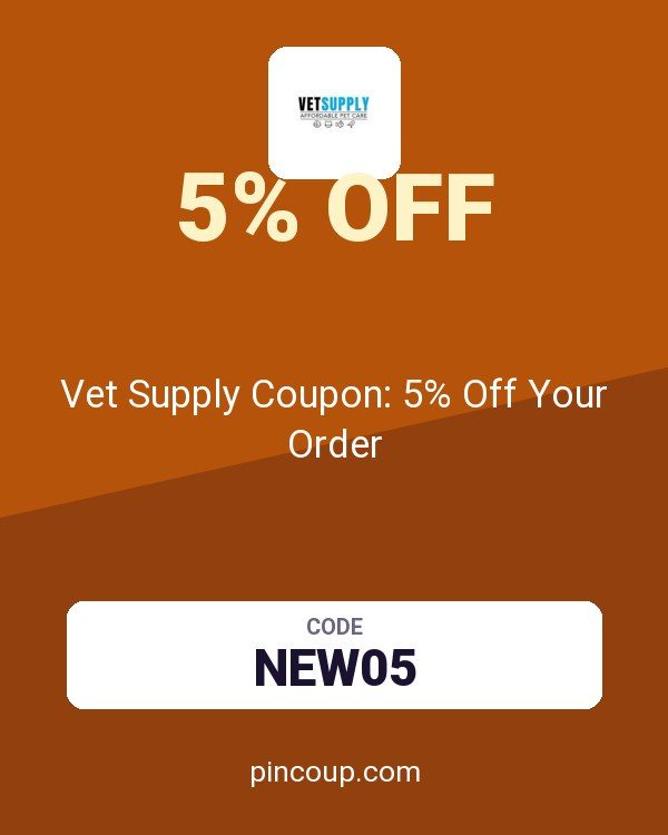 VetSupply.com.au: Vet Supply Coupon: 5% Off Your Order