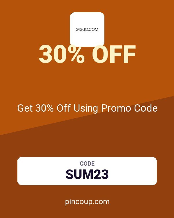 Giglio.com coupon: Get 30% Off Using Promo Code