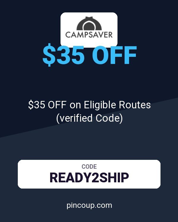 CampSaver.com coupon: $35 OFF on Eligible Routes (verified Code)