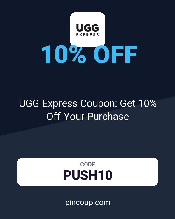 UGG Express Coupon: Get 10% Off Your Purchase