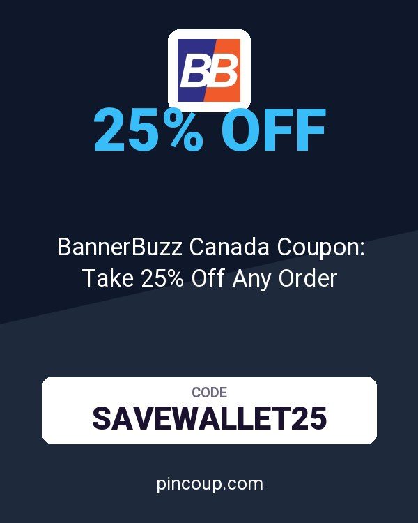 BannerBuzz Canada Coupon: Take 25% Off Any Order