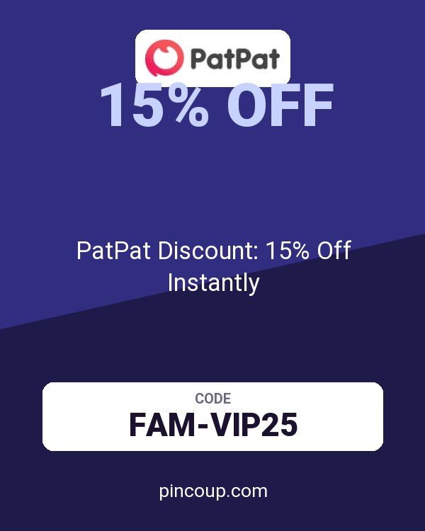 PatPat Discount: 15% Off Instantly
