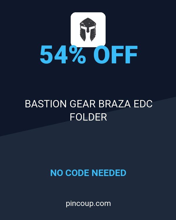 BattlBox coupon: BASTION GEAR BRAZA EDC FOLDER